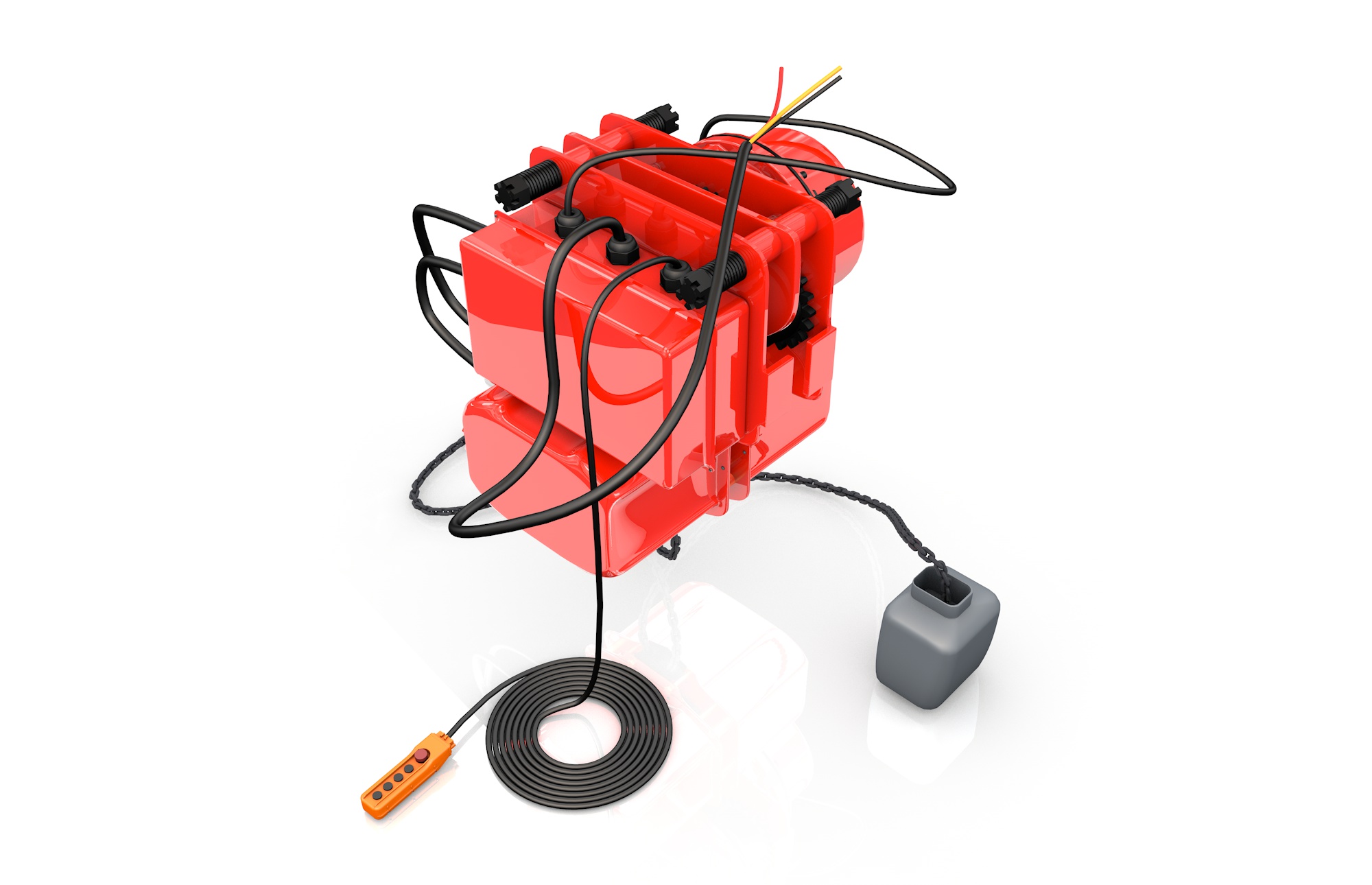 ERSA-HBB1.0 SERİSİ 1000 KG 6 METRE ELEKTRİKLİ DÖRT YÖNLÜ VİNÇ