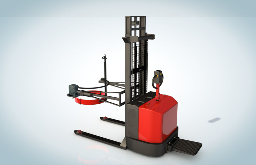 YL600A SERİSİ ERSA FULL AKÜLÜ VARİL TAŞIMA İSTİF MAKİNASI (600 KG )