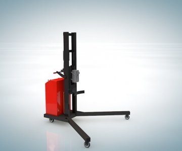 DT-300 SERİSİ ERSA YARI AKÜLÜ VARİL TAŞIMA İSTİF MAKİNASI (300 KG )